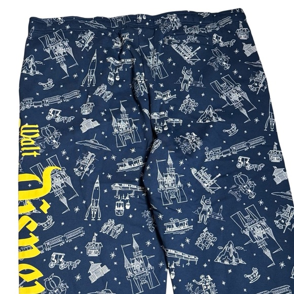 NWOT Disney 100 Disneyland Resort Comfort Jogger Sweatpants Novelty Unisex XXL - Picture 6 of 13